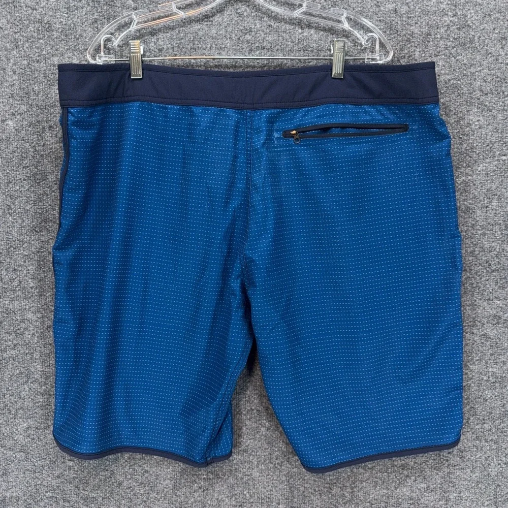 The North Face Board Shorts Mens 40 Blue Micro Dot Quick Dry Swim Trunks Beach